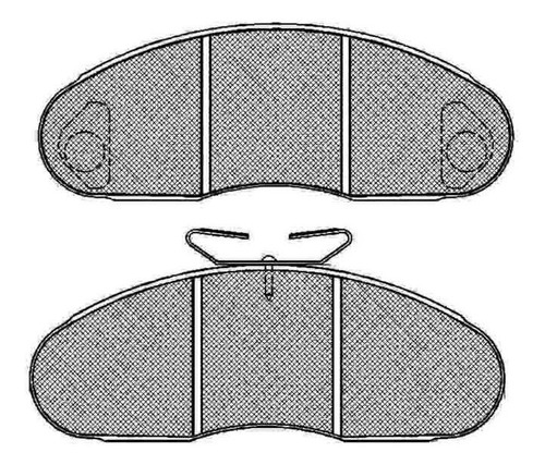 Pastilla De Freno Mercedes Benz Mb 100 90/94 Delantera
