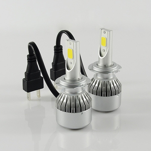 Ampolletas H7 Led Dual Cob Chip 36w/3800lm / 6000k