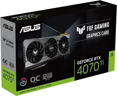 Imagen 3 de 8 de Placa De Video Asus Rtx 4070 Tuf Geforce Oc 12gb Gddr6x