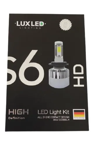 Kit Cree Led S6 Plus 44000 Lm H4 H1 H7 H3 H11  Nueva Linea!