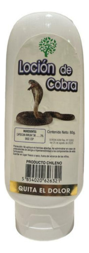 Loción De Cobra 80 G 