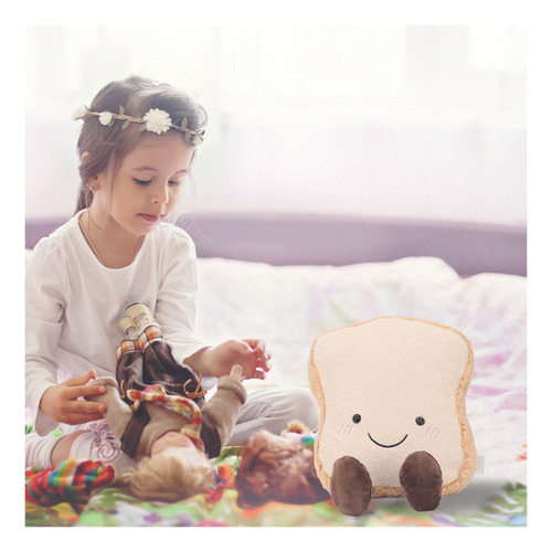 Pan Almohada Alimento Peluche Niños Suave Pp Algodón Diverti