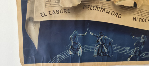 Afiche Original La Cabalgata Del Circo Tamaño: 150x110.