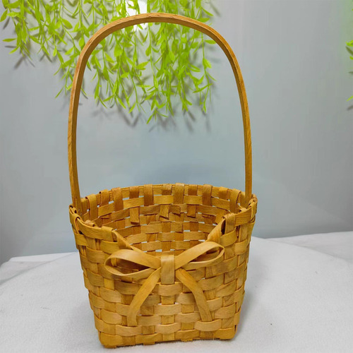 Cesta De Flores Tecidas Cesta Para Flores Mão Tecido De Cole