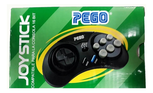 Joystick Sega Genesis Compatible 16-bit Ficha 9 Pines Envío