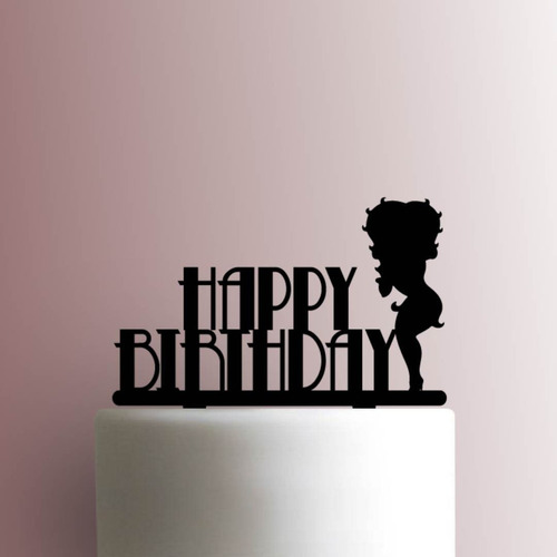 Cake Topper Adorno Torta - Betty Boop Personalizado