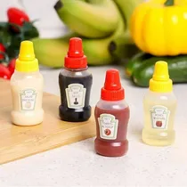 Comprar Set Mini Botellas Para Salsas O Aderezos