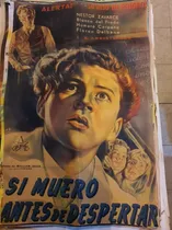 Comprar 1 Afiche De Cine Antiguo Si Muero Antes De Despertar 507
