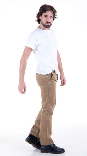 2pantalon Polo Club Buckingham Chino Vestir Elastizado Color