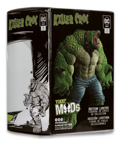 Mcfarlane Toys Killer Croc Todd Mods
