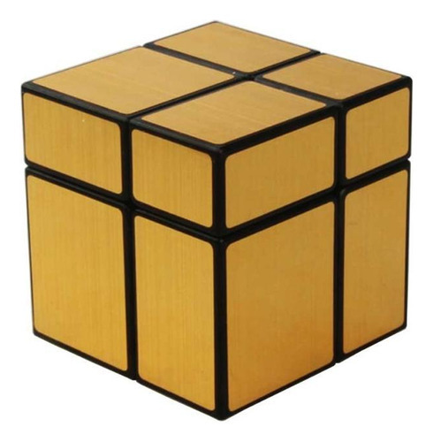 Cubo Mágico 2x2x2 - Espelhado Dourado Irregular Magic Cube