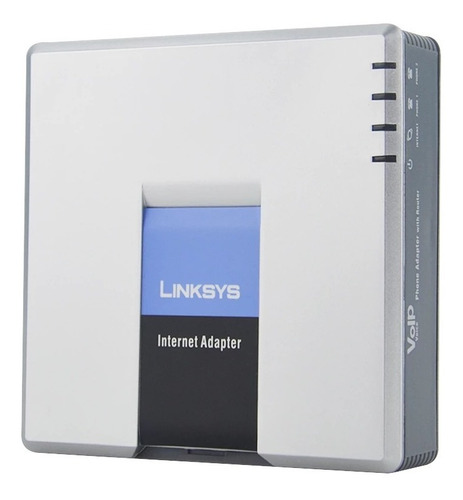 Linksys Voip Router Adaptador De Telefono 2 Linea Spa2102