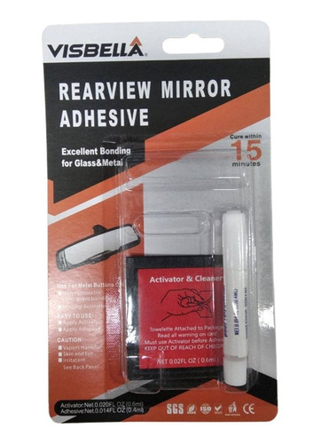 Visbella Adhesivo Para Espejo Retrovisor 0.4ml