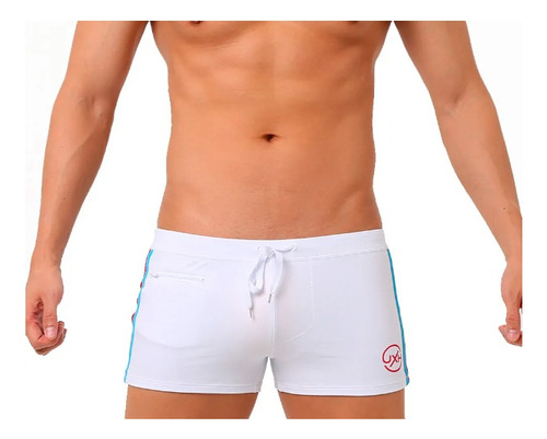 Short, Ropa Baño Hombre, Bóxer, Natación, Playa, Importado