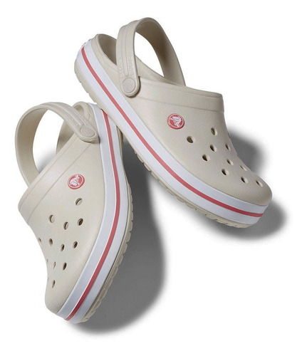Crocs Crocband Clog Blanco Hombre Mujer
