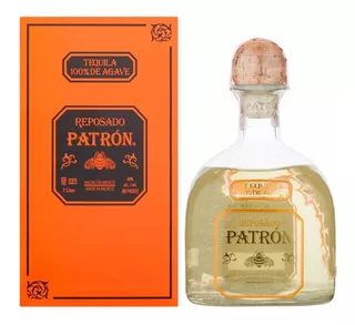 Tequila Patron Reposado En Estuche