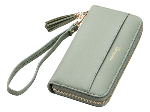 Cartera Travelambo P/ Mujer, Verde, De 18.7 Cm