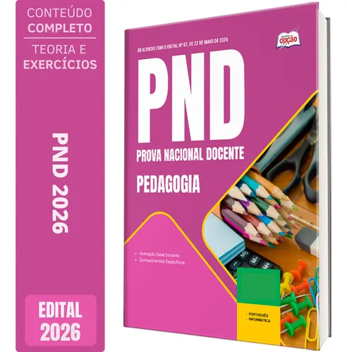 Apostila PND (CNU Professores) - Professor de Pedagogia