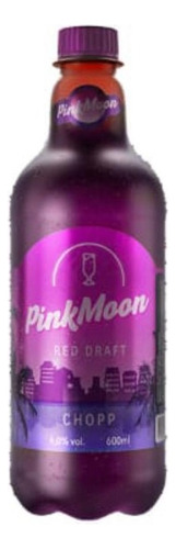 Chopp De Vinho Tinto Pink Moon Pet 600ml
