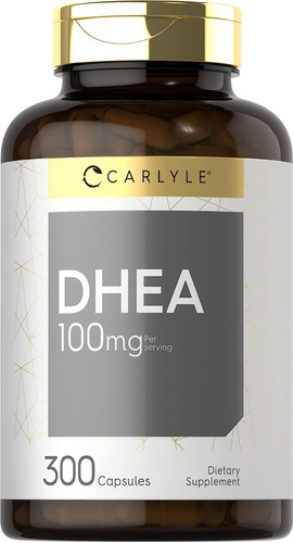 Dhea Deshidroepiandrosterona 100mg 300 Capsulas Eg T62