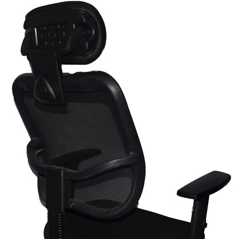 Silla Para Oficina Gerencial Giratoria Redentor Negro