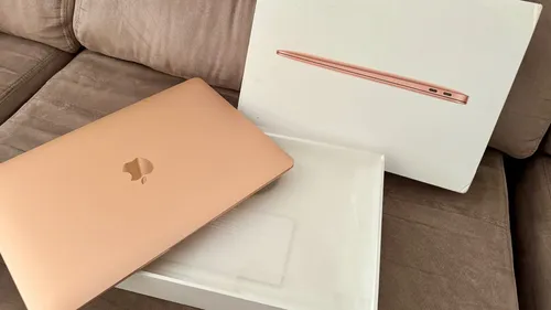 Apple Macbook Air M1 A2337 Impecavel Com Caixa Gold | MercadoLivre