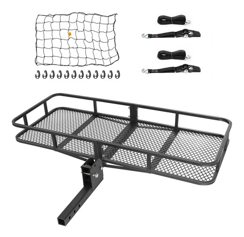 Ark Motoring Hitch Cargo Carrier, 60 X 24 X 6-inch, 500 Lbs 