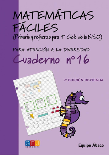 Libro - Matemáticas Fáciles 16 