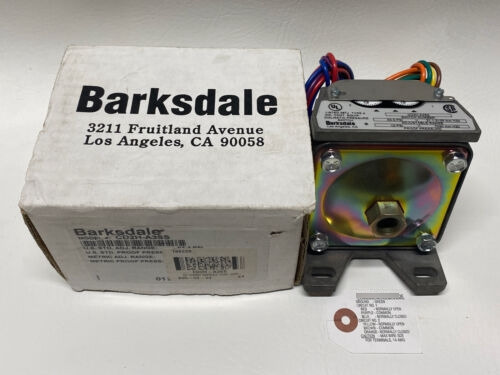 Nib Barksdale Cd2h-a3ss Dialmatic Pressure Switch Oai