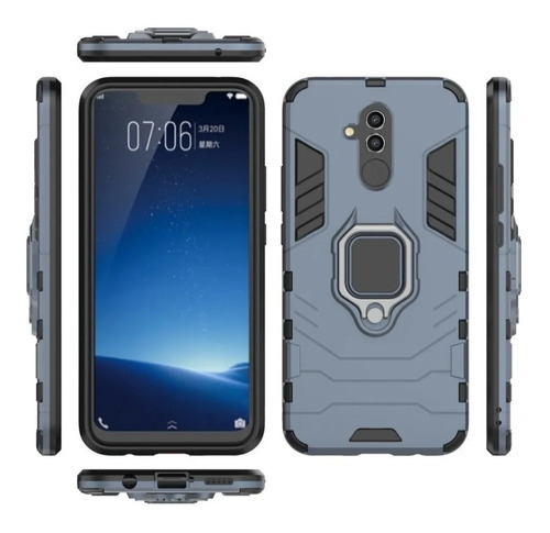 Huawei Mate 20 Lite Case Bumper Antishock Black Panther 
