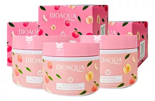 3 Exfoliante Ácido De Fruta Extracto De Melocotón 140g