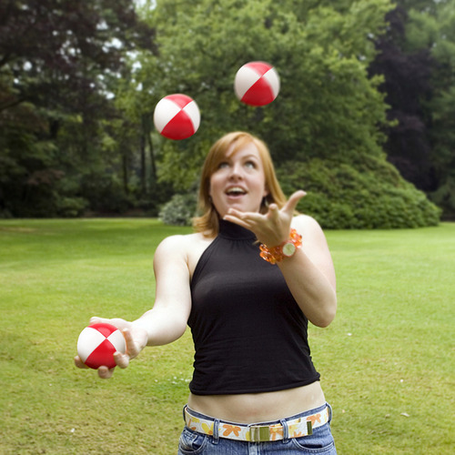 Juego Jling: 3 Bolas De Poliuretano De 65 Mm Para Principian