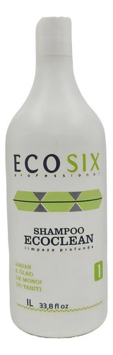  Ecosix Ecoclean Shampoo Limpeza Profunda 1 Litro