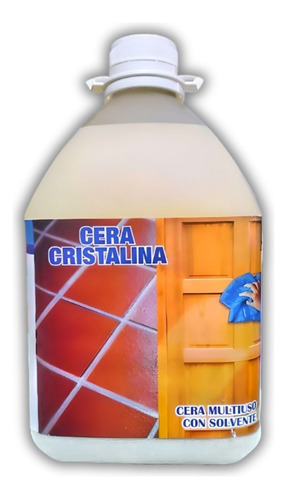 Cera Cristalina (super Brillo) Caja De 4 Galones 3.785 L 