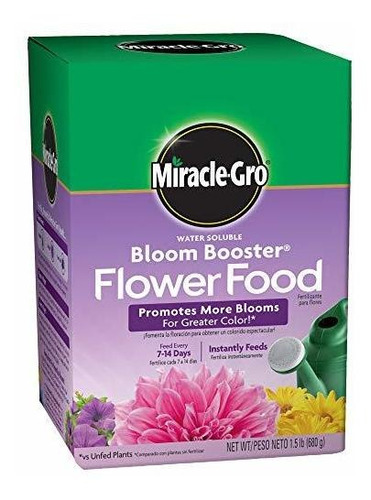 Miracle-gro Soluble En Agua Potenciador De Floración Flor De