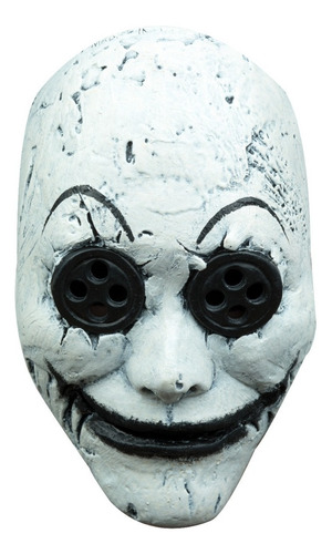 Imagen 1 de 1 de Máscara De Látex Urbana Buttons Eyes Halloween Ojos De Botón