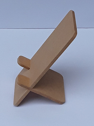 Set Por 3 Soportes Porta Celular Mdf Fibrofacil Home Office