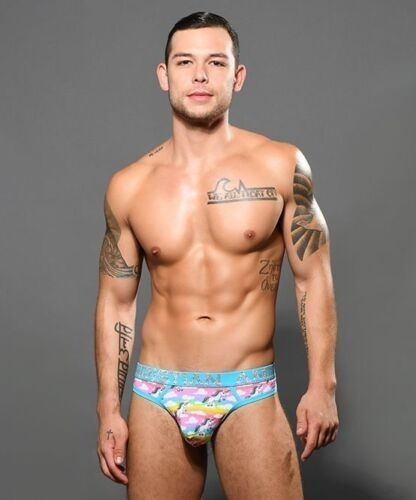 Andrew Christian Brief Flying Unicorn