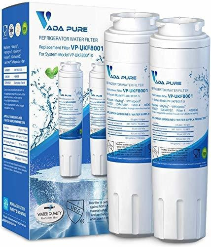 Filtro De Agua En El Refr Filtro De Agua Vada Pure Ukf8001, 