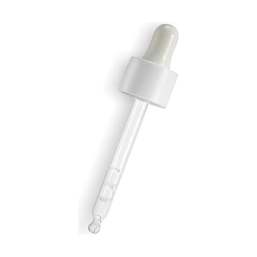 10 Pipetas De Vidrio Para Frascos De 30 Ml Flores De Bach