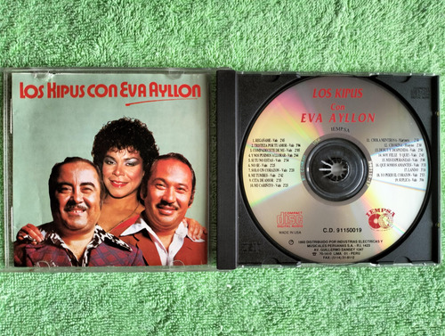 Eam Cd Los Kipus Con Eva Ayllon Grandes Exitos Vals Criollos