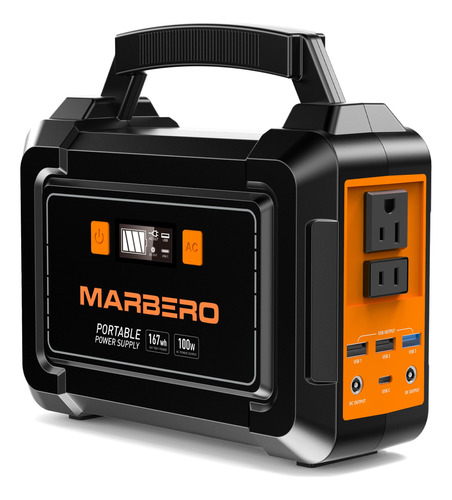 Marbero Estacion De Energia Portatil De 200 W, Generador Sol