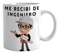 Comprar Taza Me Recibí De Ingeniero