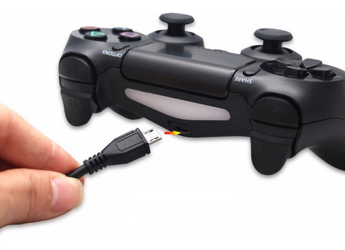 Imagen 4 de 5 de Cable Datos Y Carga Ps4 1.8 Mts Para Control Playstation 4