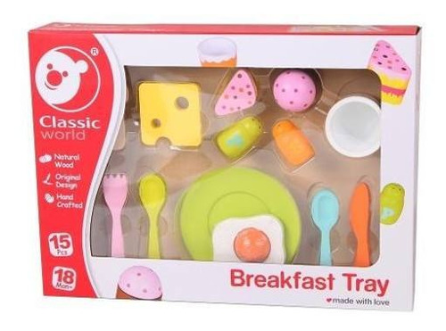 Set De Desayuno Madera Classic World 3659