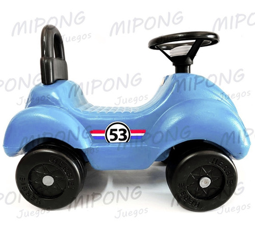Imagen 4 de 8 de Andarin Pata Pata Herbie Irrompible Para Niños Con Bocina