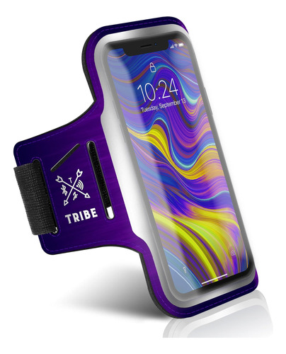 Funda Tribe Ejercicio Todo Tipo Telefono Morado