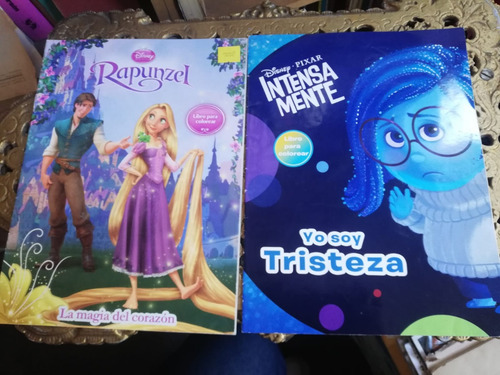 Lote Para Colorear Rapunzel Intensamente (Usado)