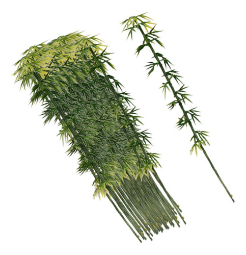100x Modelo De Bambu Árvores Árvores De Arquitetura 12cm