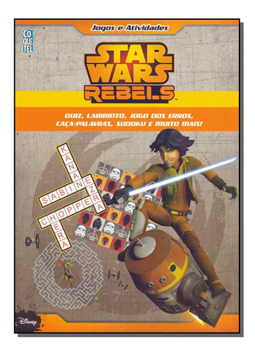 Libro Star Wars Rebels Jogos E Atividade De Equipe Coquetel